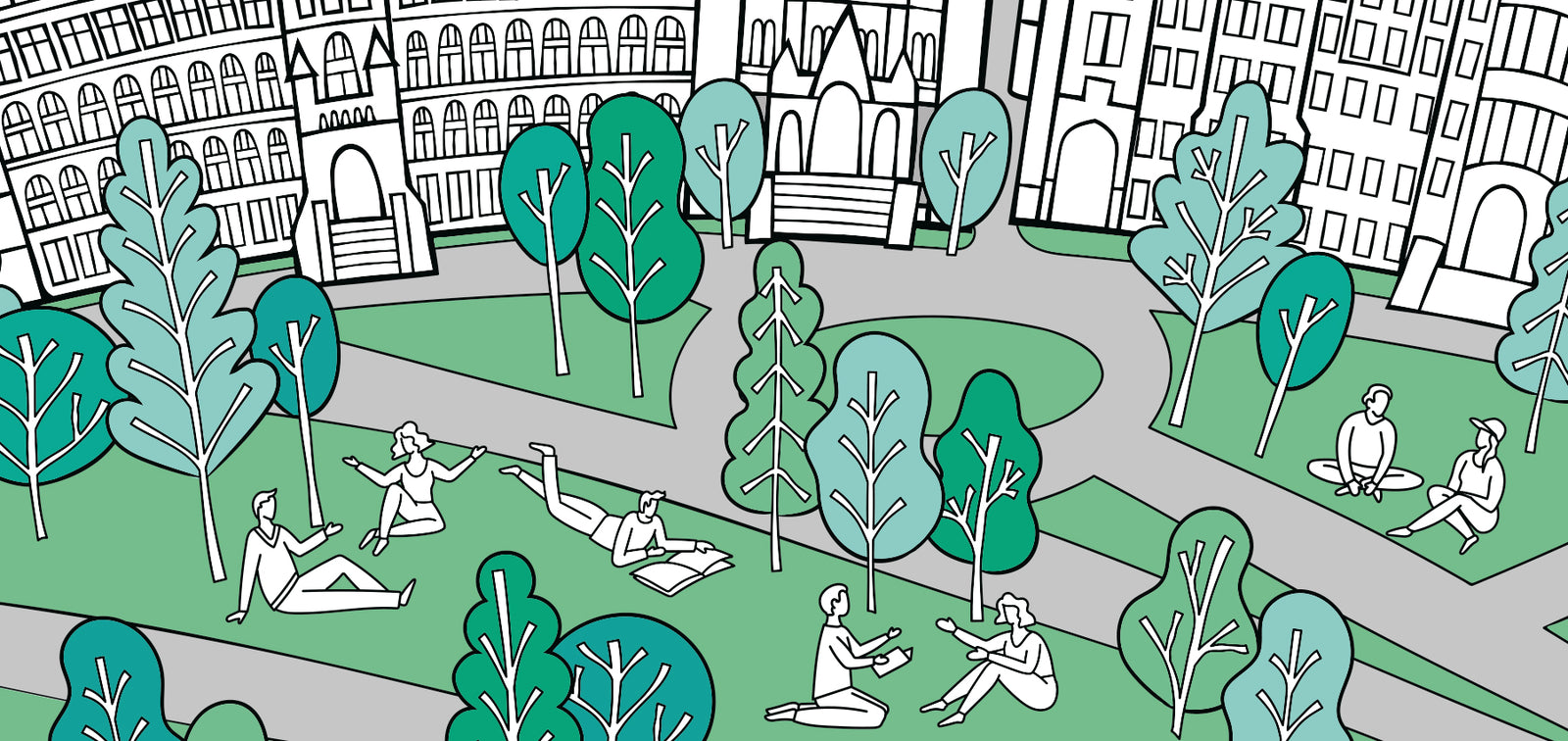 Coloring wall at Georgetown University