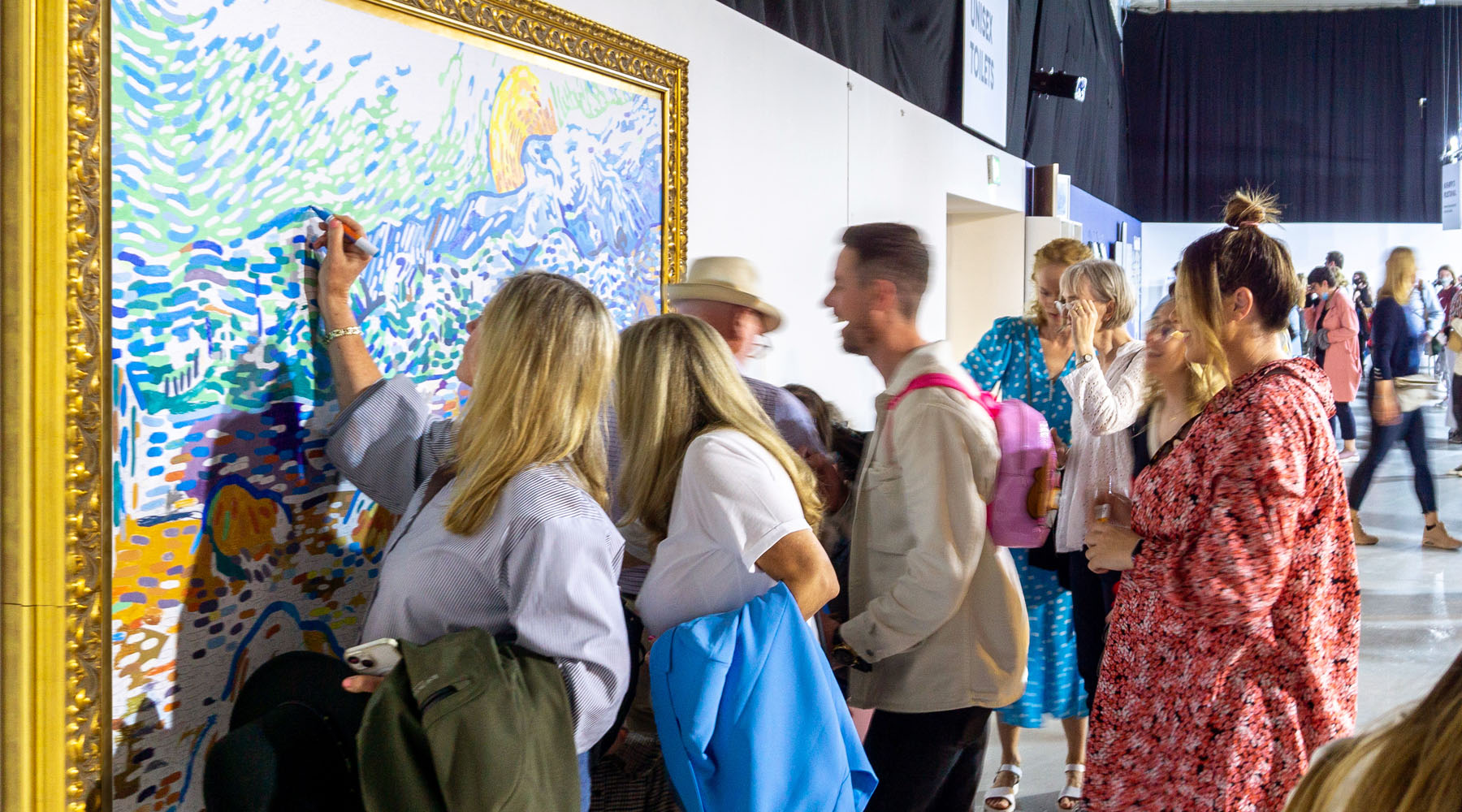 Paint by Numbers Wall Murals - Interactive Art for Your Event - Fancy ...